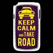 Coque LG L40 Keep Calm and Take o road 2 Violet