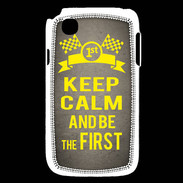 Coque LG L40 Keep Calm and Be the First Gris