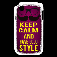 Coque LG L40 Keep Calm and Have a good Style Rose