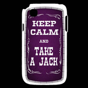 Coque LG L40 Keep Calm and Take Jack Violet