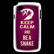 Coque LG L40 Keep Calm and Be a Snake Rose