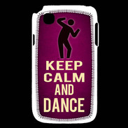 Coque LG L40 Keep Calm and Dance Rose