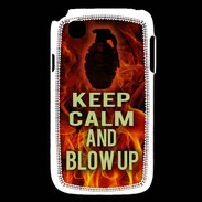 Coque LG L40 Keep Calm and Grenade Feu