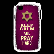 Coque LG L40 Keep Calm and Pray jewish Rose