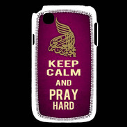 Coque LG L40 Keep Calm and Pray Muslim Rose