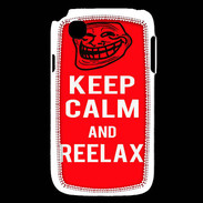 Coque LG L40 Keep Calm and Reelax Rouge