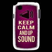 Coque LG L40 Keep Calm and Up Sound Rose