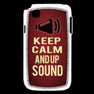 Coque LG L40 Keep Calm and Up Sound Rouge