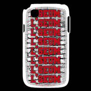 Coque LG L40 L'seum rouge