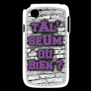 Coque LG L40 Ta l'seum ou bien Violet