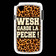 Coque LG L40 Wesh garde la pèche Léopard