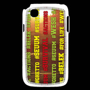 Coque LG L40 Wesh Vert Jaune Sun