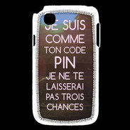 Coque LG L40 Code pin rose ZG