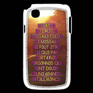 Coque LG L40 Message codé ZG