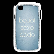 Coque LG L40 Boulot Sexo Dodo Bleu ZG