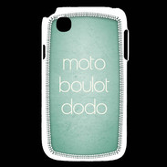 Coque LG L40 Moto Boulot Dodo Vert ZG