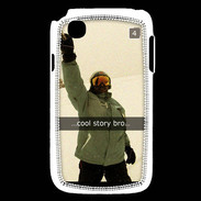 Coque LG L40 Snapchat Cool Story 2 ZG