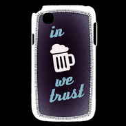 Coque LG L40 In Beer We trust bleu ZG