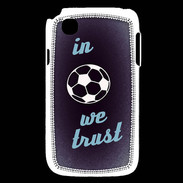 Coque LG L40 In Soccer We trust Bleu ZG