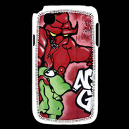 Coque LG L40 Enfer graffiti PB