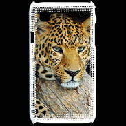 Coque Samsung Galaxy S portrait d'un léopard 50