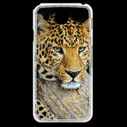 Coque LG G Pro portrait d'un léopard 50
