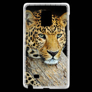 Coque Samsung Galaxy Note Edge portrait d'un léopard 50