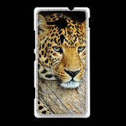 Coque Sony Xpéria SP portrait d'un léopard 50