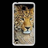 Coque Huawei Y550 portrait d'un léopard 50