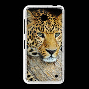 Coque Nokia Lumia 635 portrait d'un léopard 50