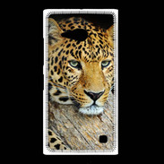 Coque Nokia Lumia 735 portrait d'un léopard 50