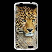Coque Huawei Ascend G7 portrait d'un léopard 50
