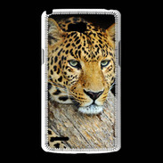 Coque LG L80 portrait d'un léopard 50