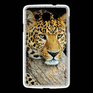 Coque LG L60 portrait d'un léopard 50