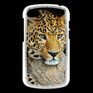 Coque Blackberry Q10 portrait d'un léopard 50