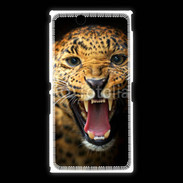 Coque Sony Xpéria Z Ultra Portrait d'un léopard énervé