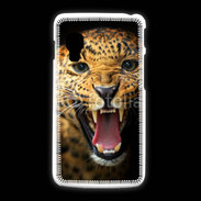 Coque LG L5 2 Portrait d'un léopard énervé