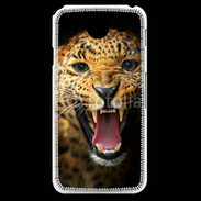 Coque LG G Pro Portrait d'un léopard énervé
