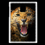 Coque Blackberry Passport Portrait d'un léopard énervé