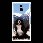 Coque Sony Xperia P Bouvier Bernois