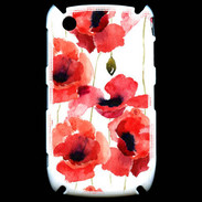 Coque Blackberry 8520 Illustration de coquelicots