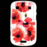 Coque Blackberry Bold 9900 Illustration de coquelicots