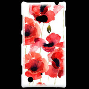 Coque Nokia Lumia 720 Illustration de coquelicots