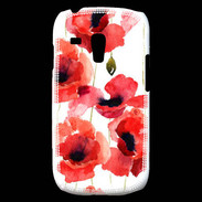 Coque Samsung Galaxy S3 Mini Illustration de coquelicots