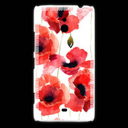 Coque Nokia Lumia 1320 Illustration de coquelicots