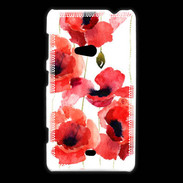 Coque Nokia Lumia 625 Illustration de coquelicots