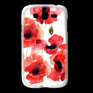Coque Samsung Galaxy Grand Illustration de coquelicots