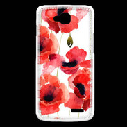 Coque LG L90 Illustration de coquelicots