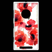 Coque Nokia Lumia 830 Illustration de coquelicots