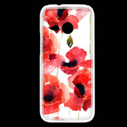 Coque HTC One Mini 2 Illustration de coquelicots
